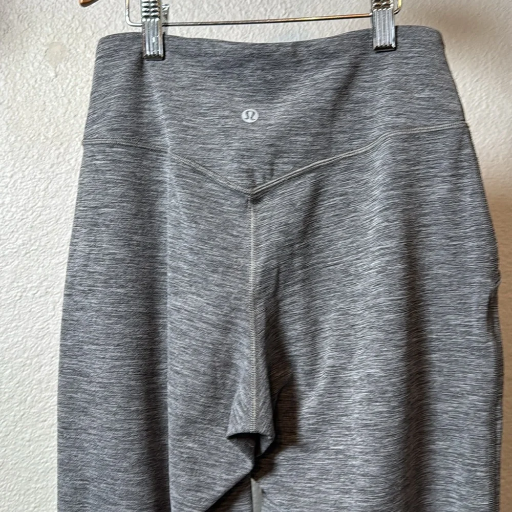 Lululemon Heathered Grey Align Jogger 28" - Picture 2 of 3